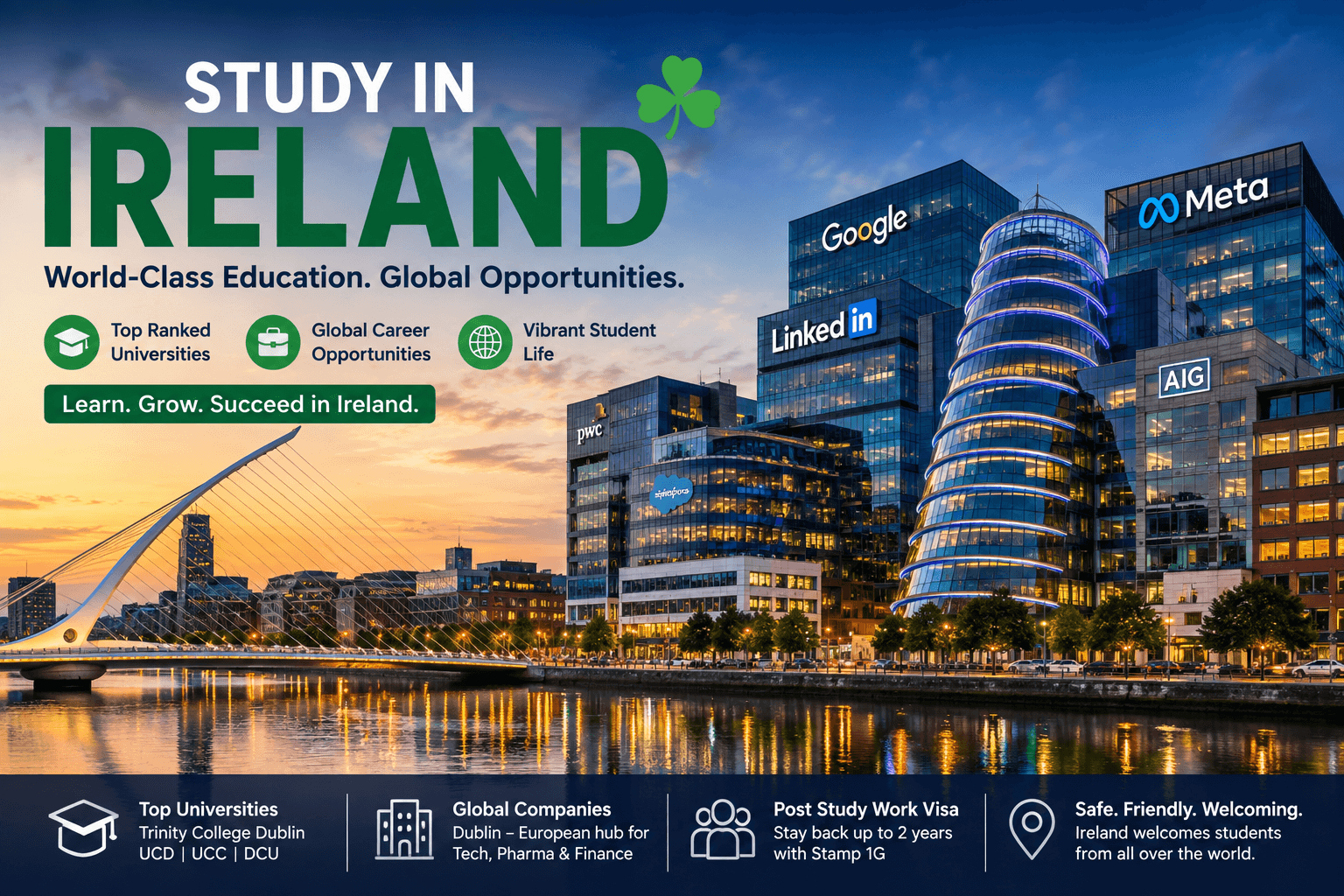 Why Is Ireland the Best Study Option Right Now? A Student Q&A "Is Ireland actually the best choice for international students right now?” — image 1 of 1